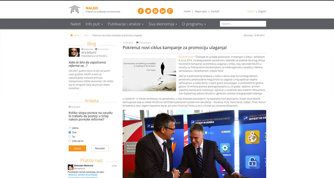 Zea Stim R&D - Izrada web sajta - Siva ekonomija